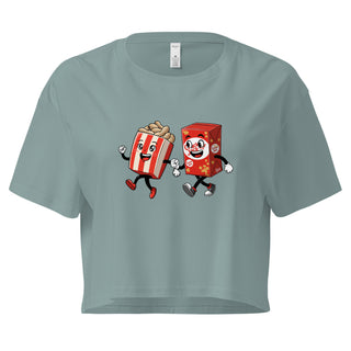 Peanuts and Cracker Jack Women’s crop top