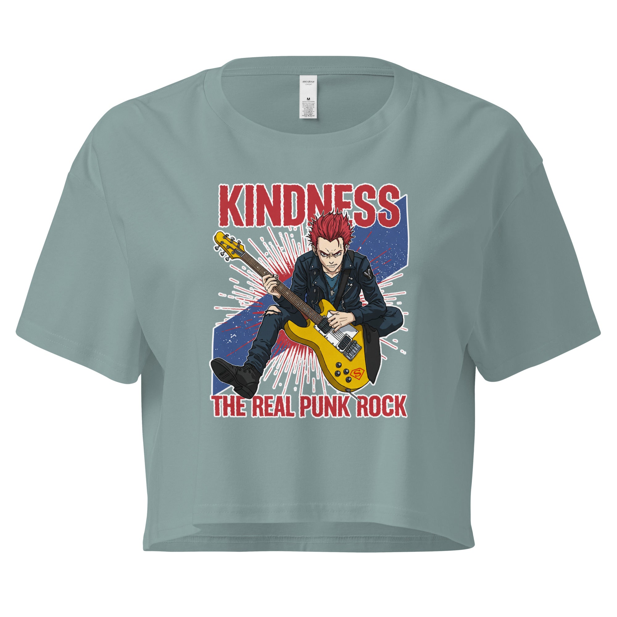 Kindness-The Real Punk Rock Women’s crop top