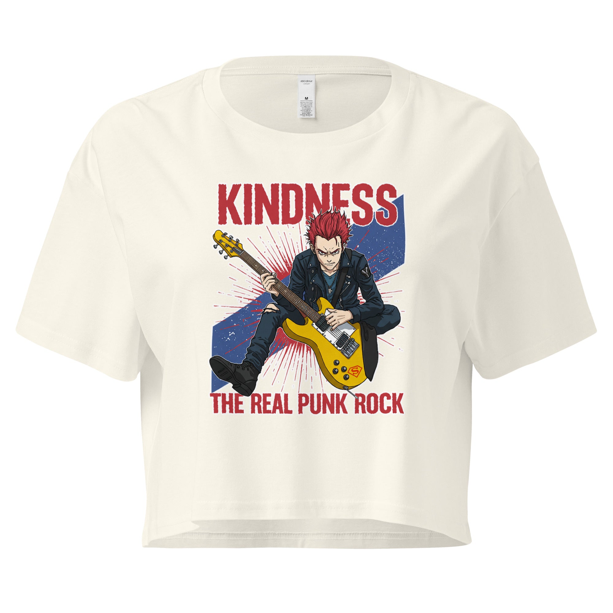 Kindness-The Real Punk Rock Women’s crop top