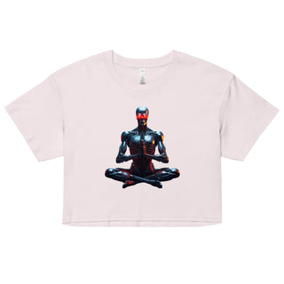 Terminator Buddha Women’s crop top