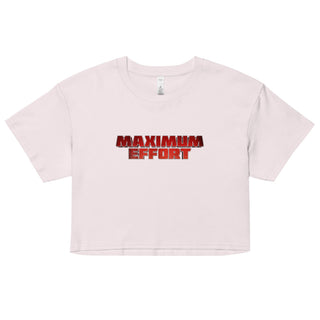 Maximum Effort Women’s crop top