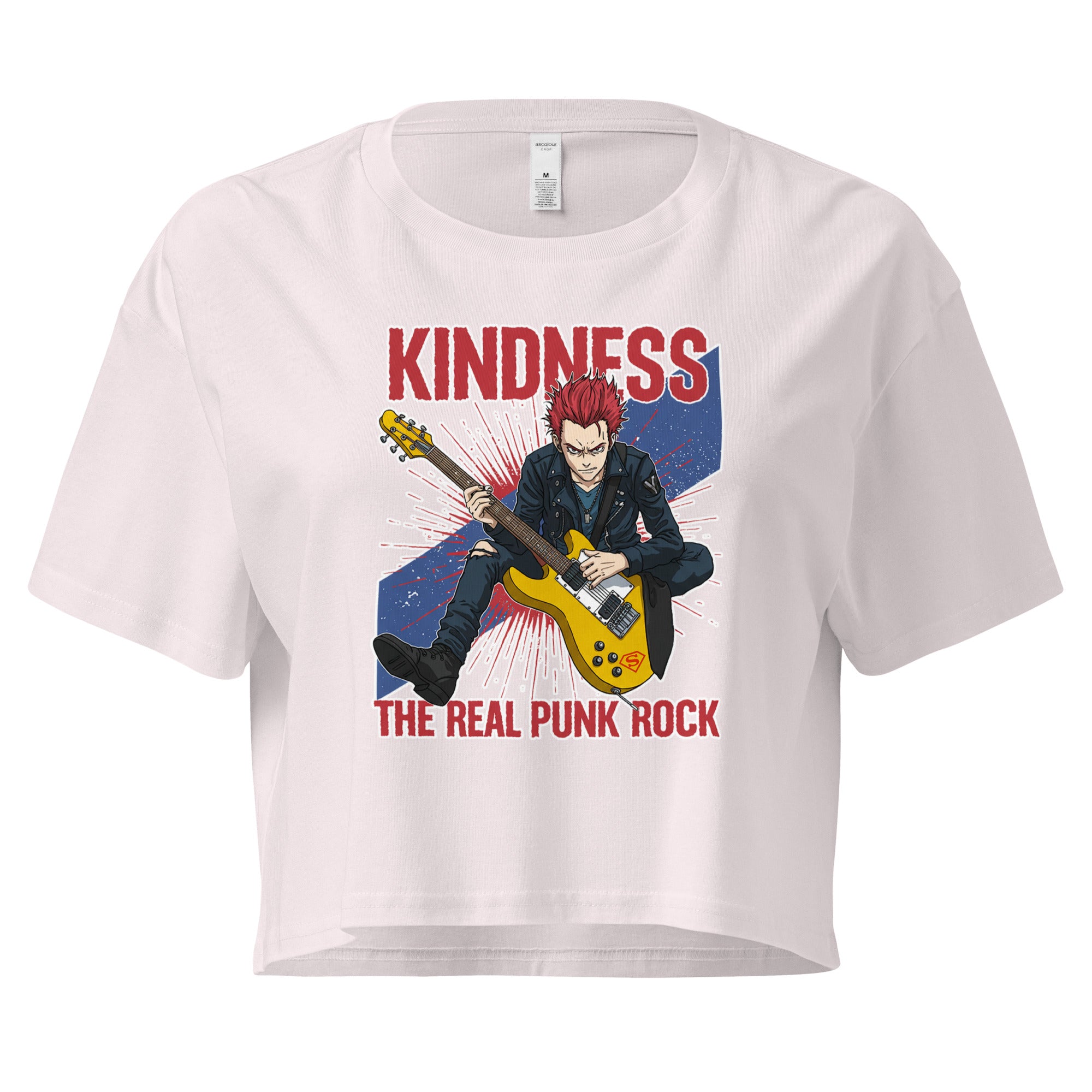 Kindness-The Real Punk Rock Women’s crop top