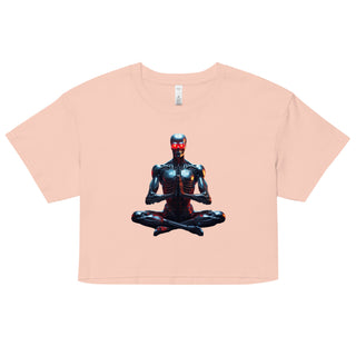 Terminator Buddha Women’s crop top