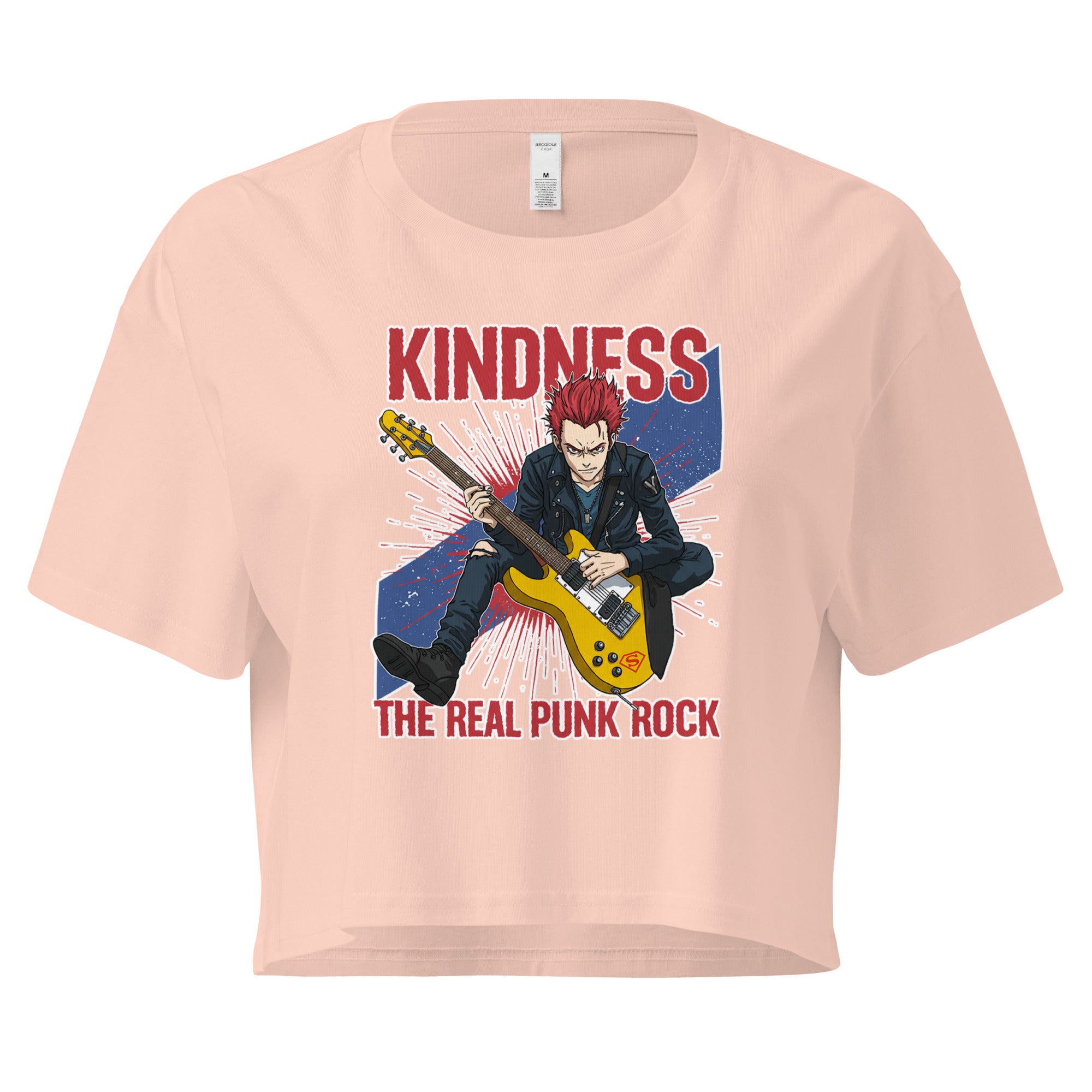 Kindness-The Real Punk Rock Women’s crop top