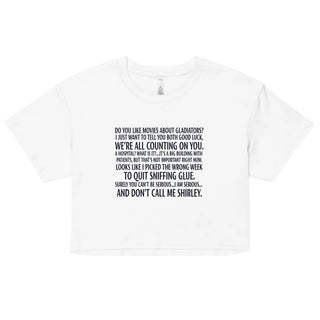 Airplane! Women’s crop top