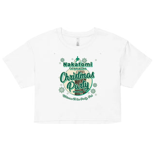a white t - shirt with the words christmas party on it