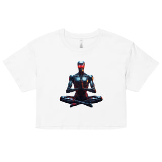 Terminator Buddha Women’s crop top
