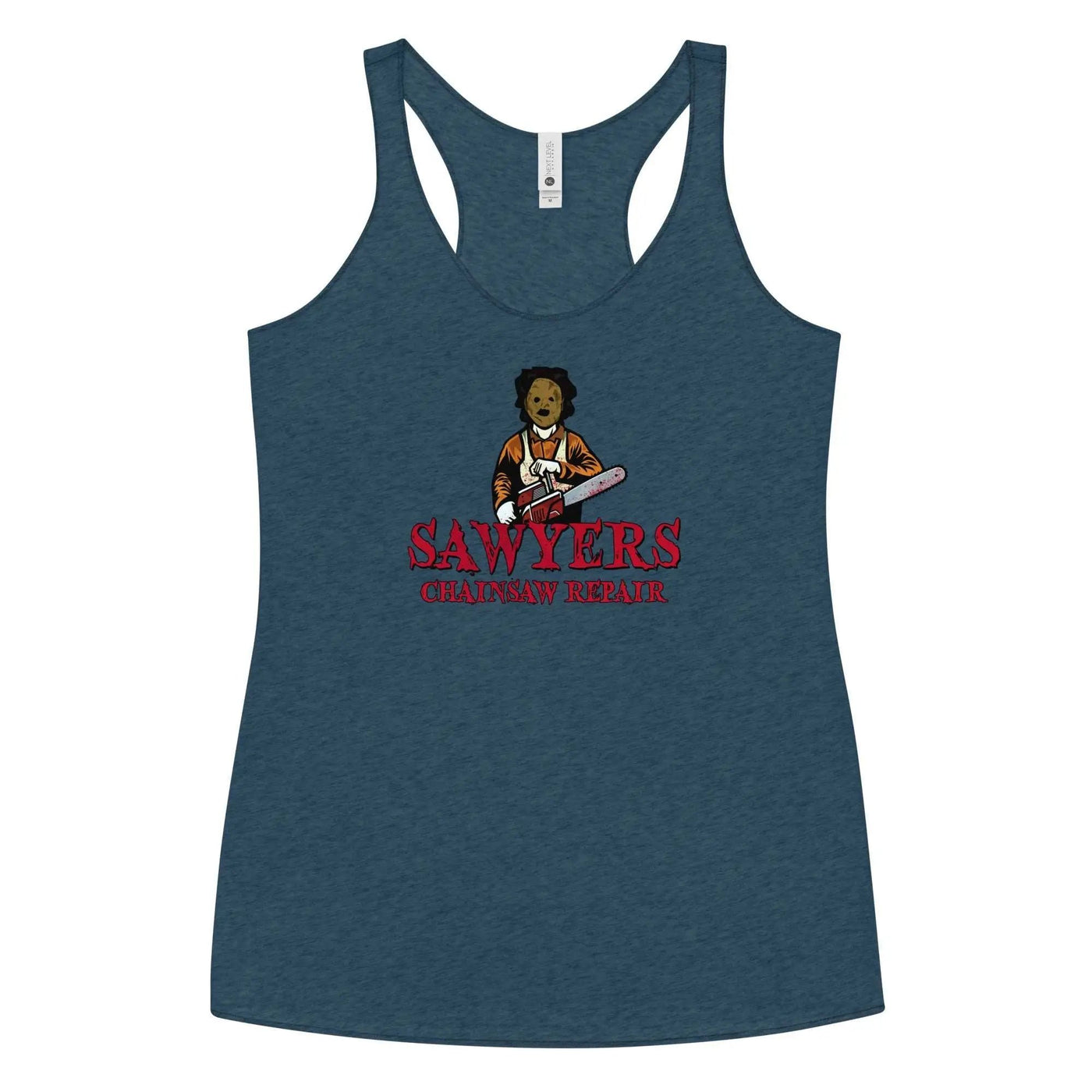 Sawyers Chainsaw Repair Women's Racerback Tank