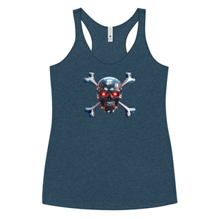 Jolly Roger Terminator Women's Racerback Tank Top