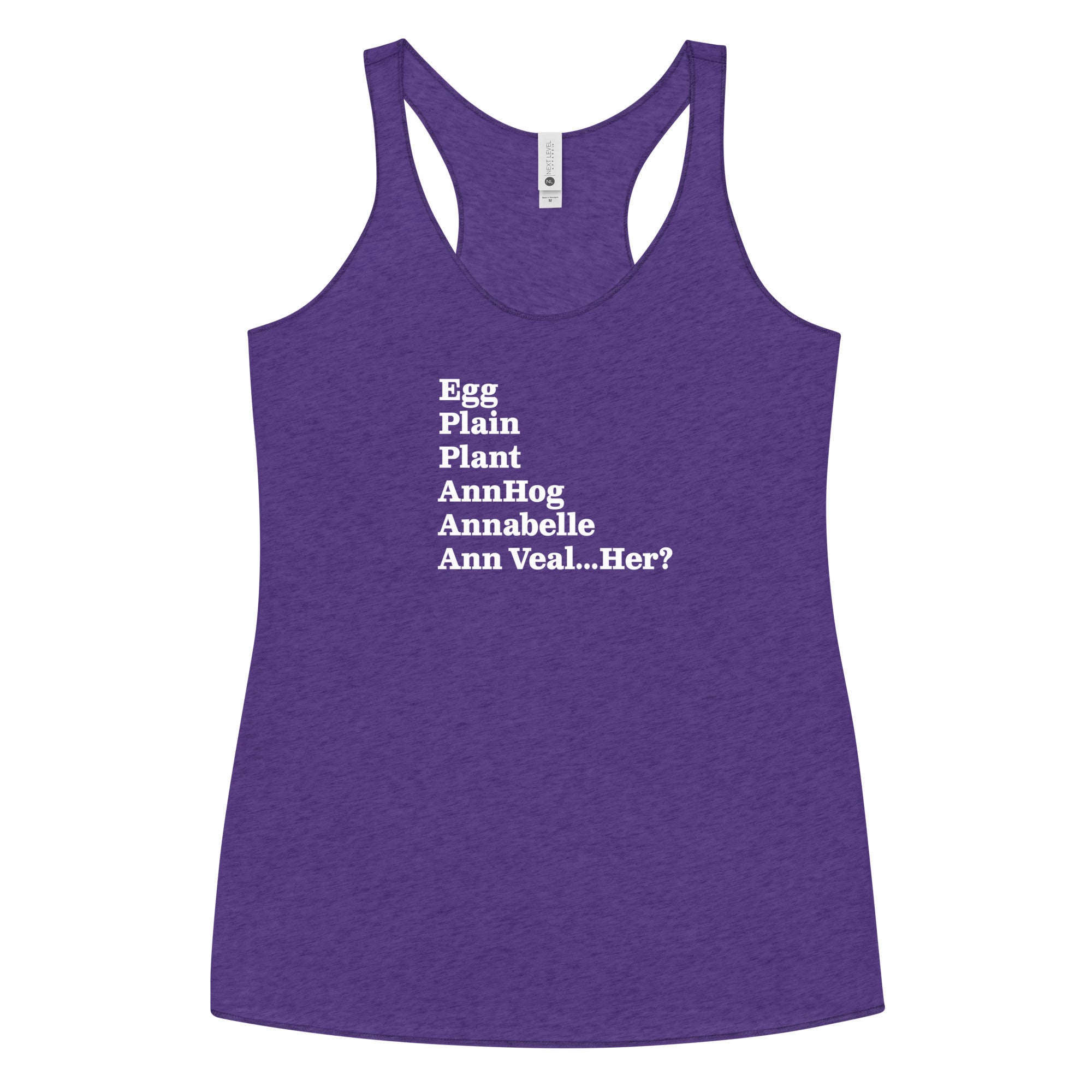 Ann Veal Women's Racerback Tank