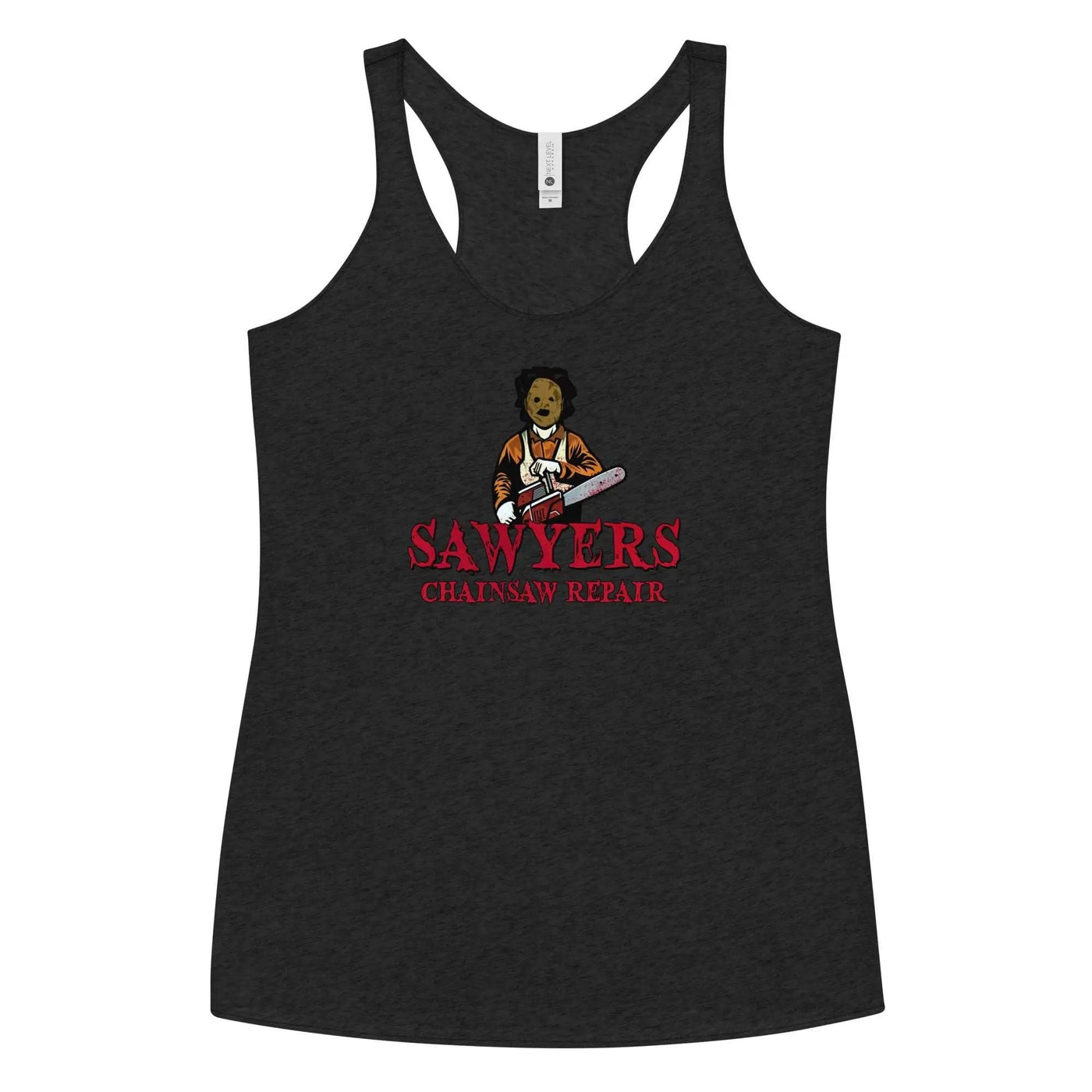 Sawyers Chainsaw Repair Women's Racerback Tank