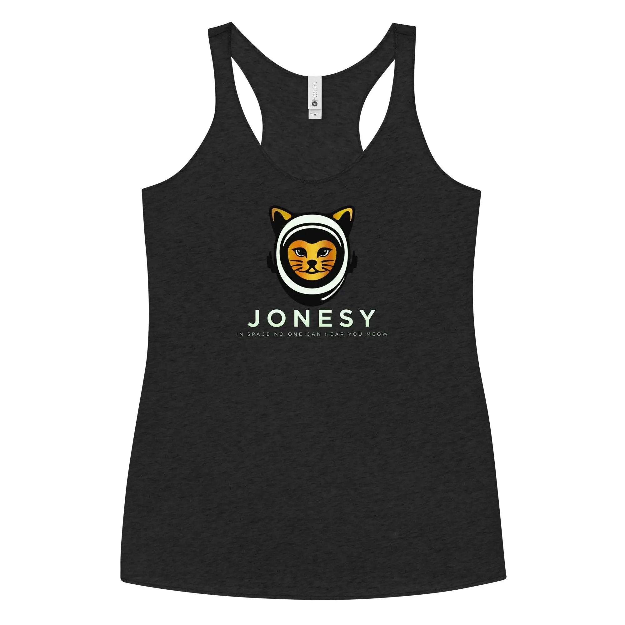 a women's tank top with a logo on it
