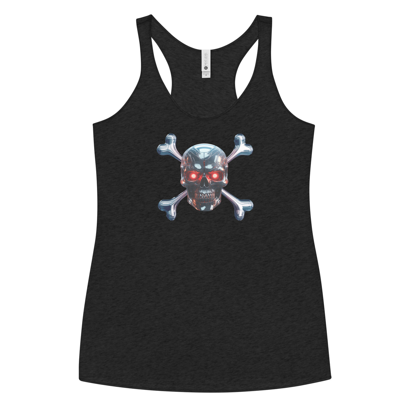 Jolly Roger Terminator Women's Racerback Tank Top