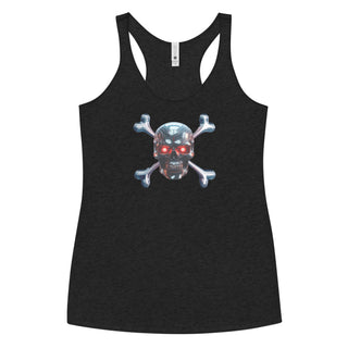 Jolly Roger Terminator Women's Racerback Tank Top