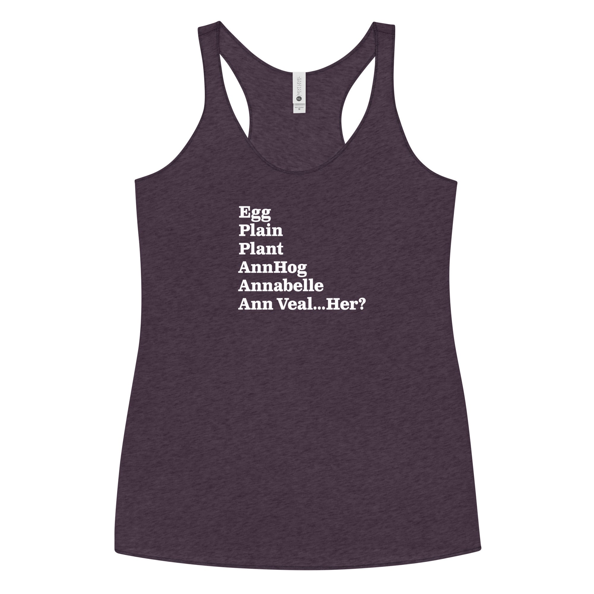 Ann Veal Women's Racerback Tank