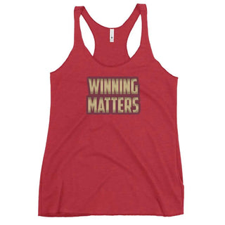 Winning Matters Women's Racerback Tank