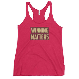 Winning Matters Women's Racerback Tank