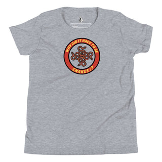 Why Did It Have To Be Snakes? Youth Short Sleeve T-Shirt