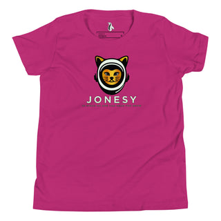 a pink t - shirt with a cat on it