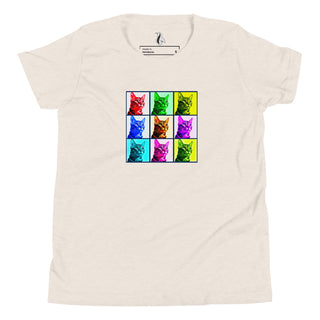 Warhol Cats Youth Short Sleeve T-Shirt
