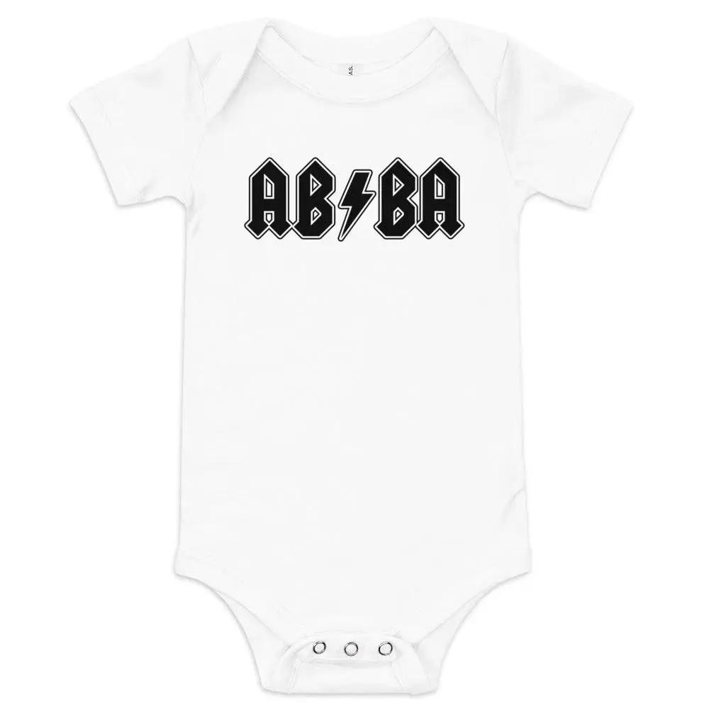 AB/BA Baby Onesie