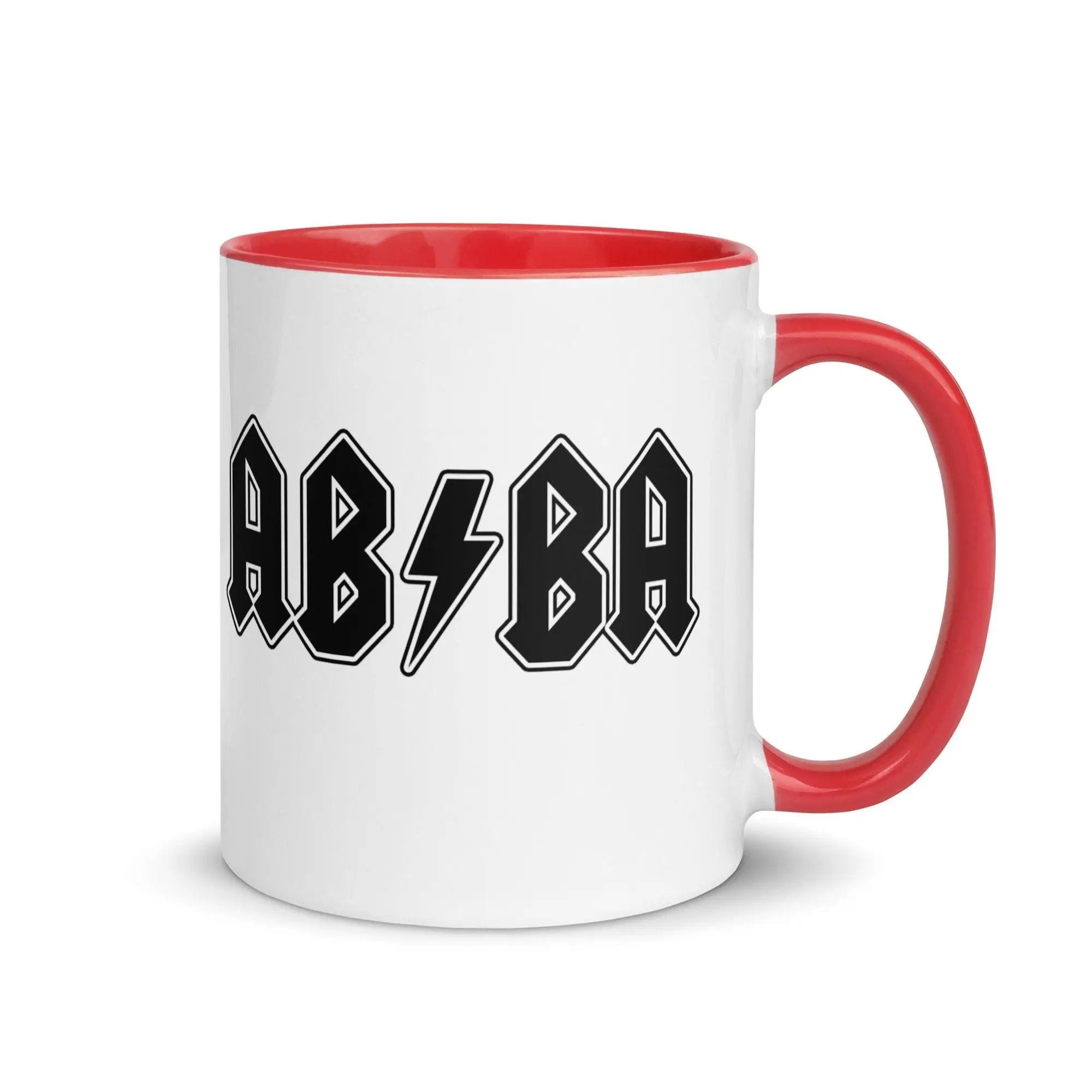 AB/BA Mug with Color Inside