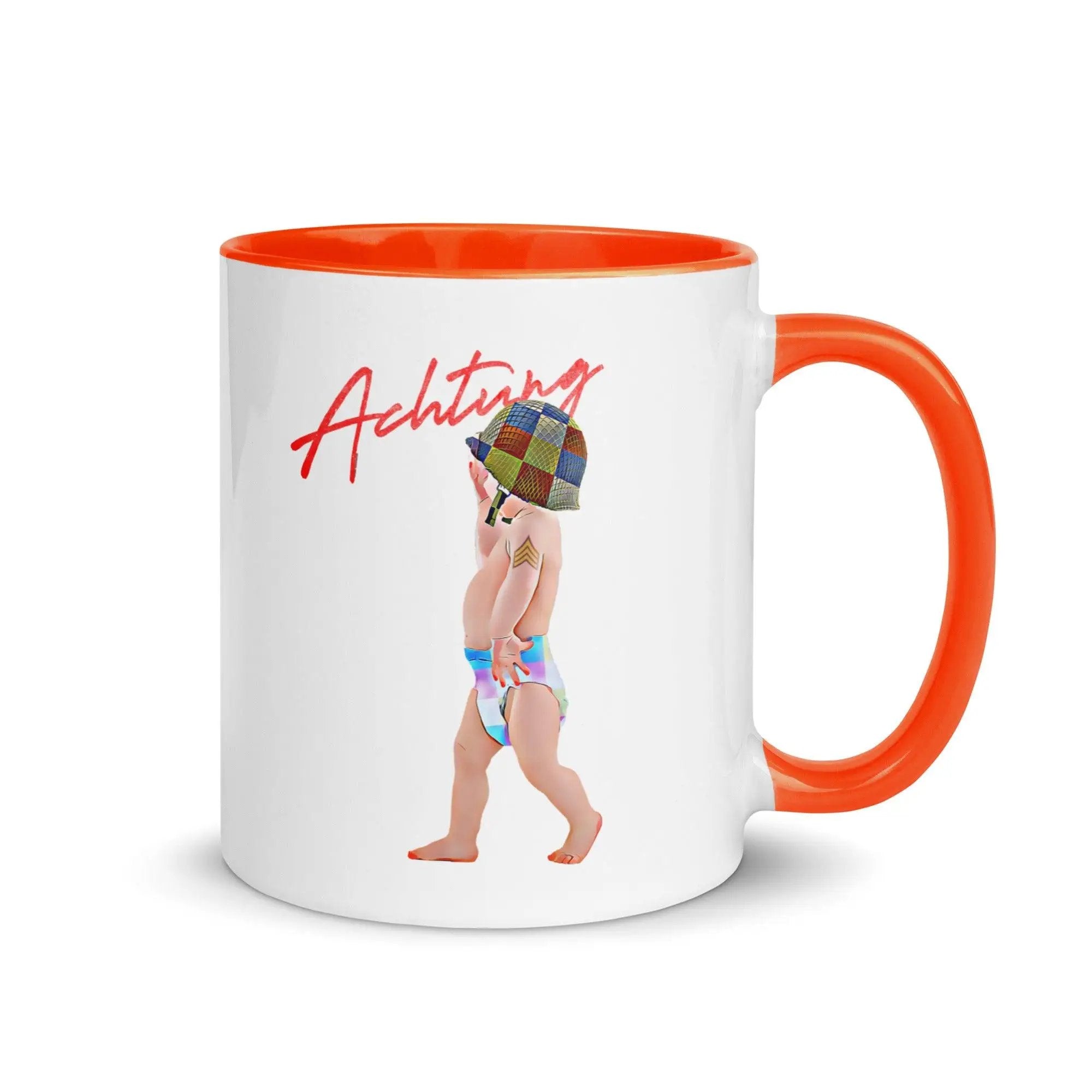 Achtung Baby Mug with Color Inside