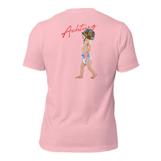 Achtung baby Unisex t-shirt (BACK) VAWDesigns