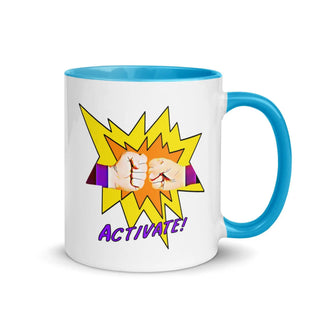 Activate! Mug with Color Inside 