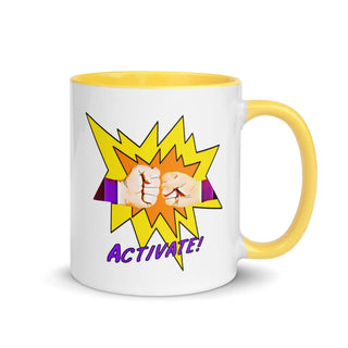 Activate! Mug with Color Inside 