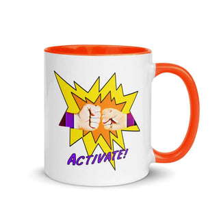 Activate! Mug with Color Inside 