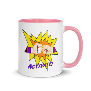 Activate! Mug with Color Inside 