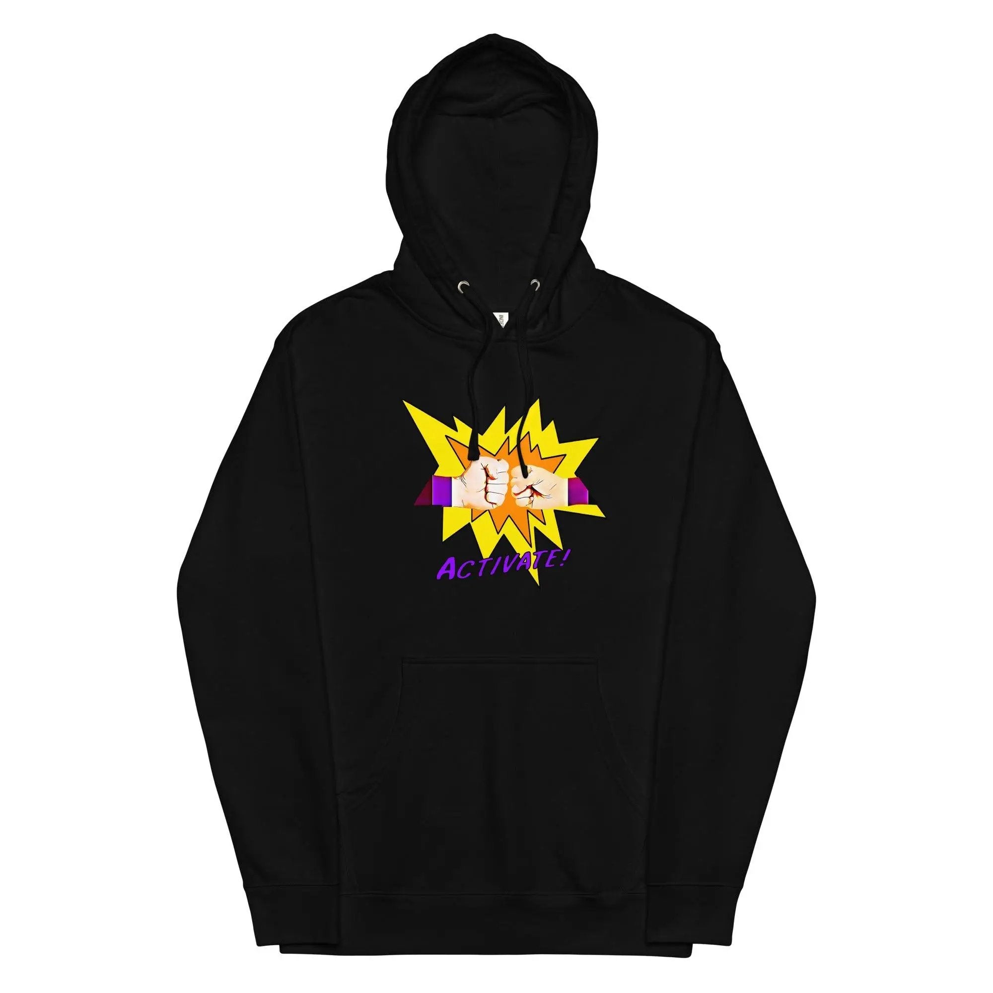 Activate! Unisex midweight hoodie