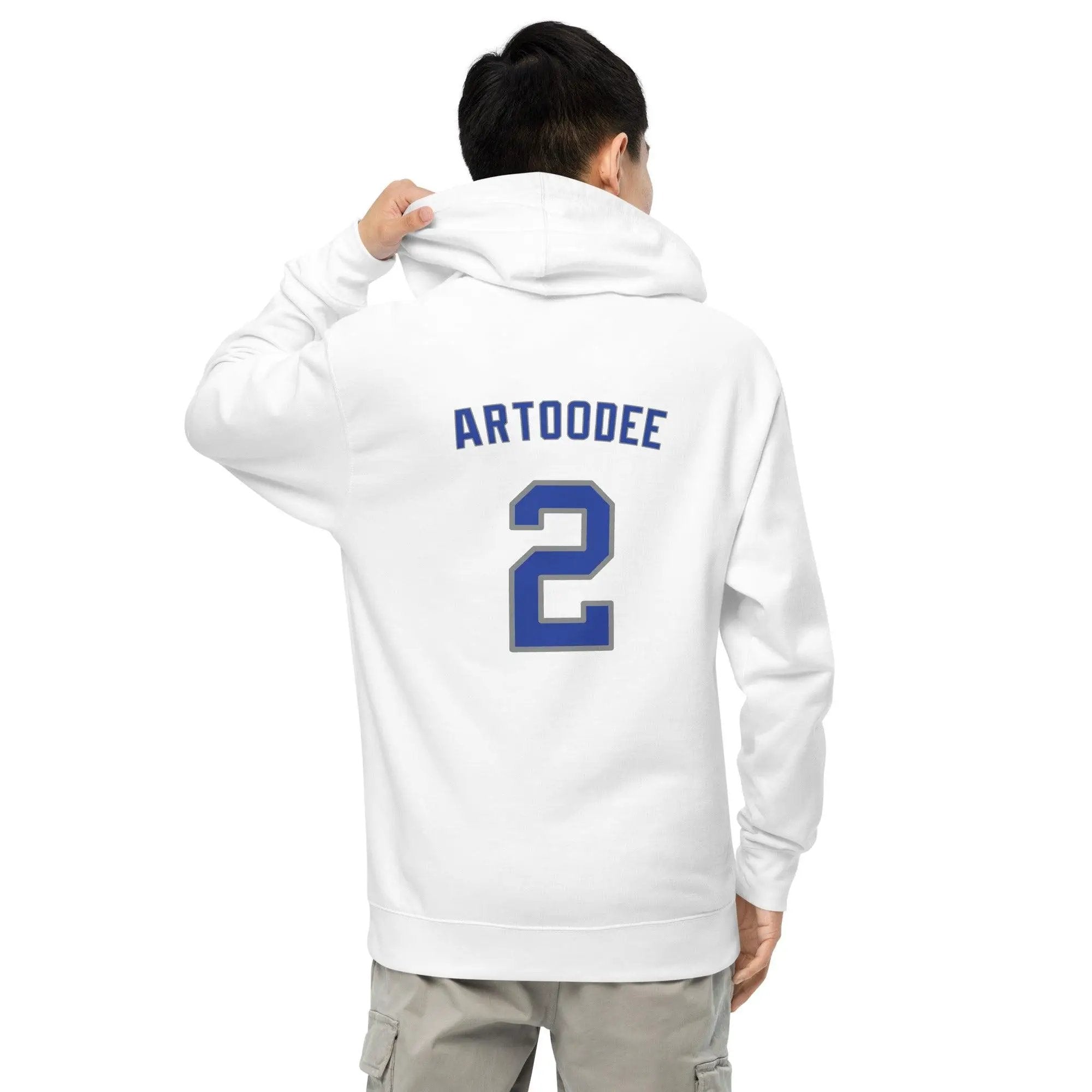 Artoodee #2 Unisex midweight hoodie VAWDesigns