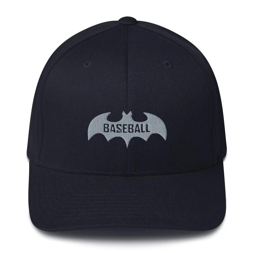Baseball Bat Structured Twill Cap