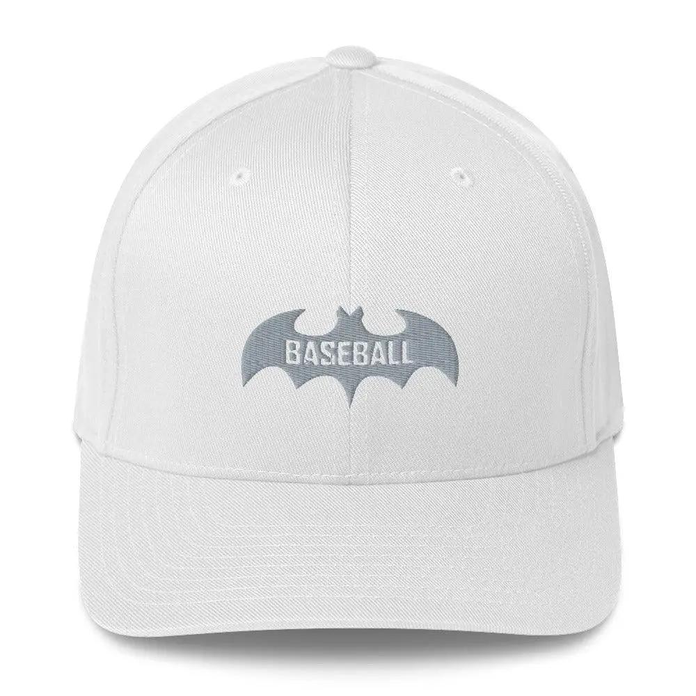 Baseball Bat Structured Twill Cap