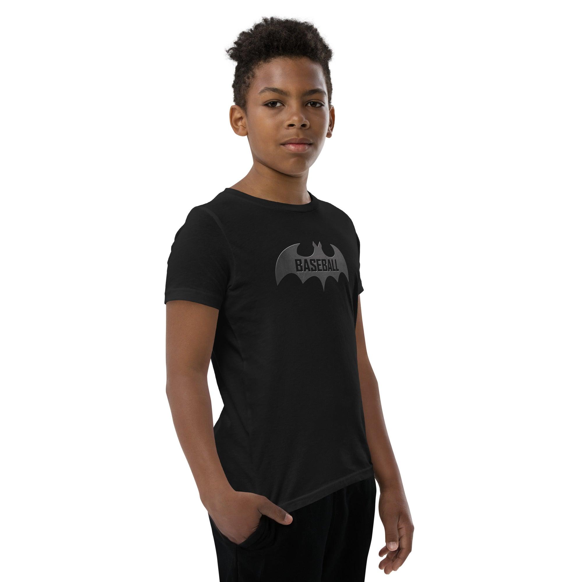 Baseball Bat Youth Short Sleeve T-Shirt