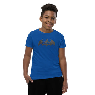 Baseball Bat Youth Short Sleeve T-Shirt VAWDesigns