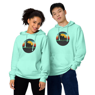Beautiful Landscape Unisex midweight hoodie VAWDesigns