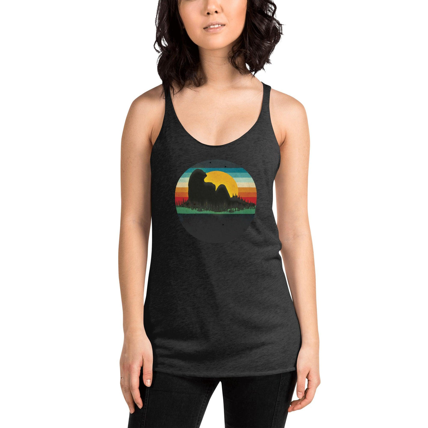 Beautiful Landscape Women's Racerback Tank VAWDesigns
