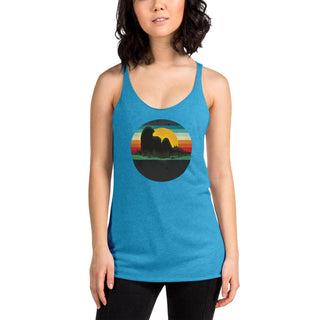 Beautiful Landscape Women's Racerback Tank VAWDesigns