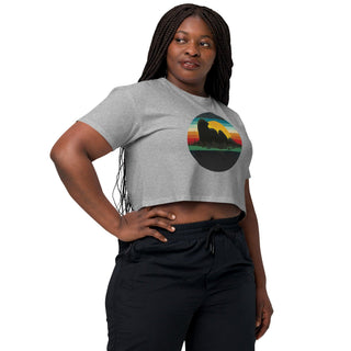 Beautiful Landscape Women’s crop top VAWDesigns