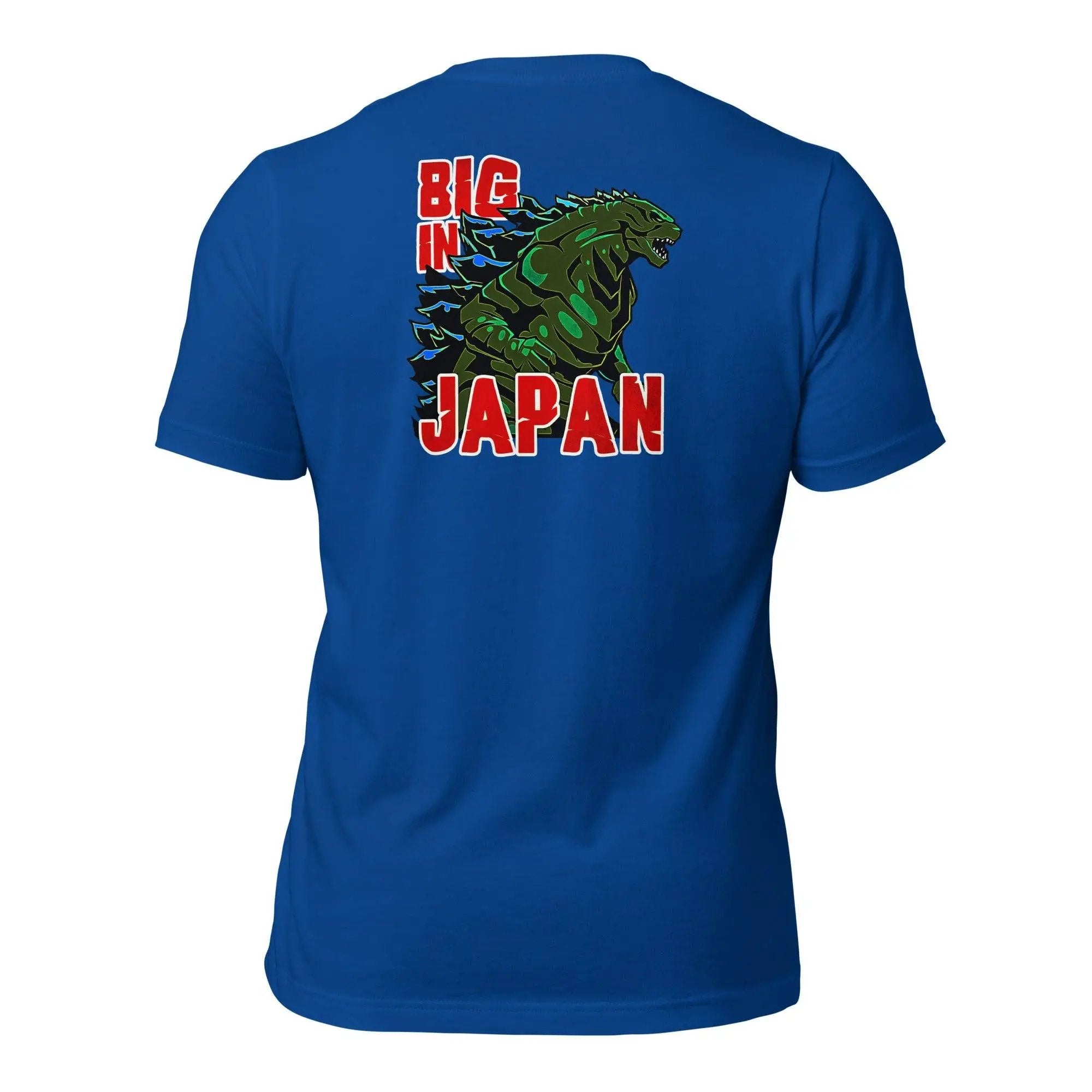 Big In Japan Unisex t-shirt (Back) VAWDesigns