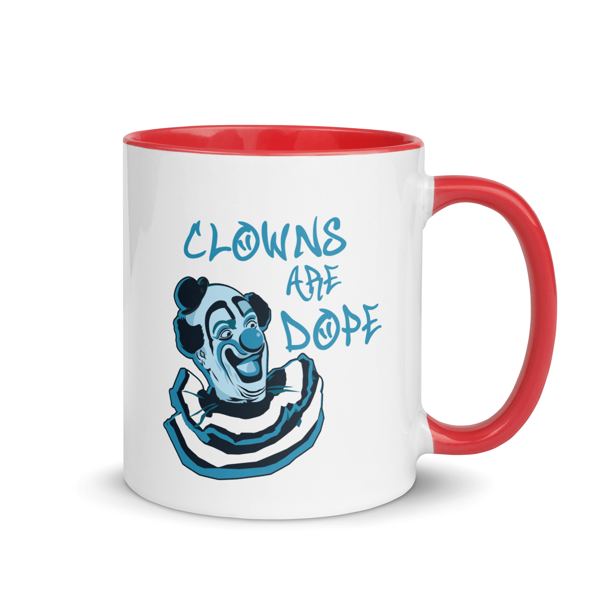Clowns Are Dope Mug with Color Inside