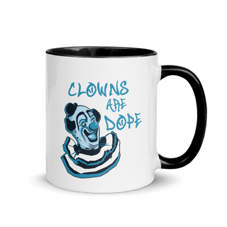 Clowns Are Dope Mug with Color Inside