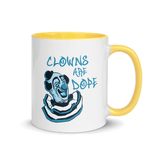 Clowns Are Dope Mug with Color Inside