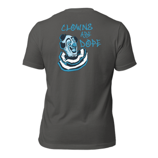 Clowns Are Dope Unisex (BACK) t-shirt VAWDesigns