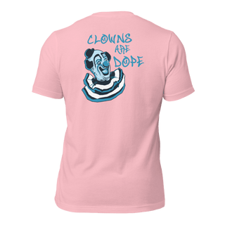 Clowns Are Dope Unisex (BACK) t-shirt VAWDesigns