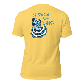 Clowns Are Dope Unisex (BACK) t-shirt VAWDesigns