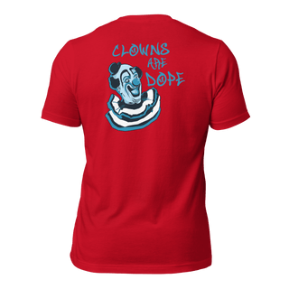 Clowns Are Dope Unisex (BACK) t-shirt VAWDesigns
